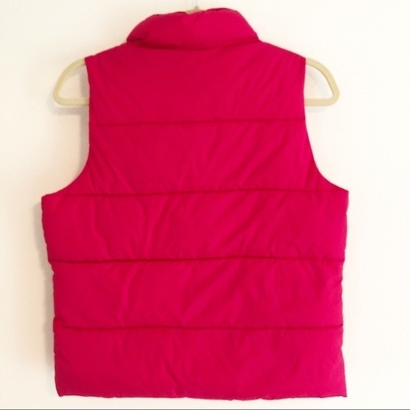 Gap Girls Winter Vest Pink Puffer XXL Size 14/16 - Picture 6 of 6